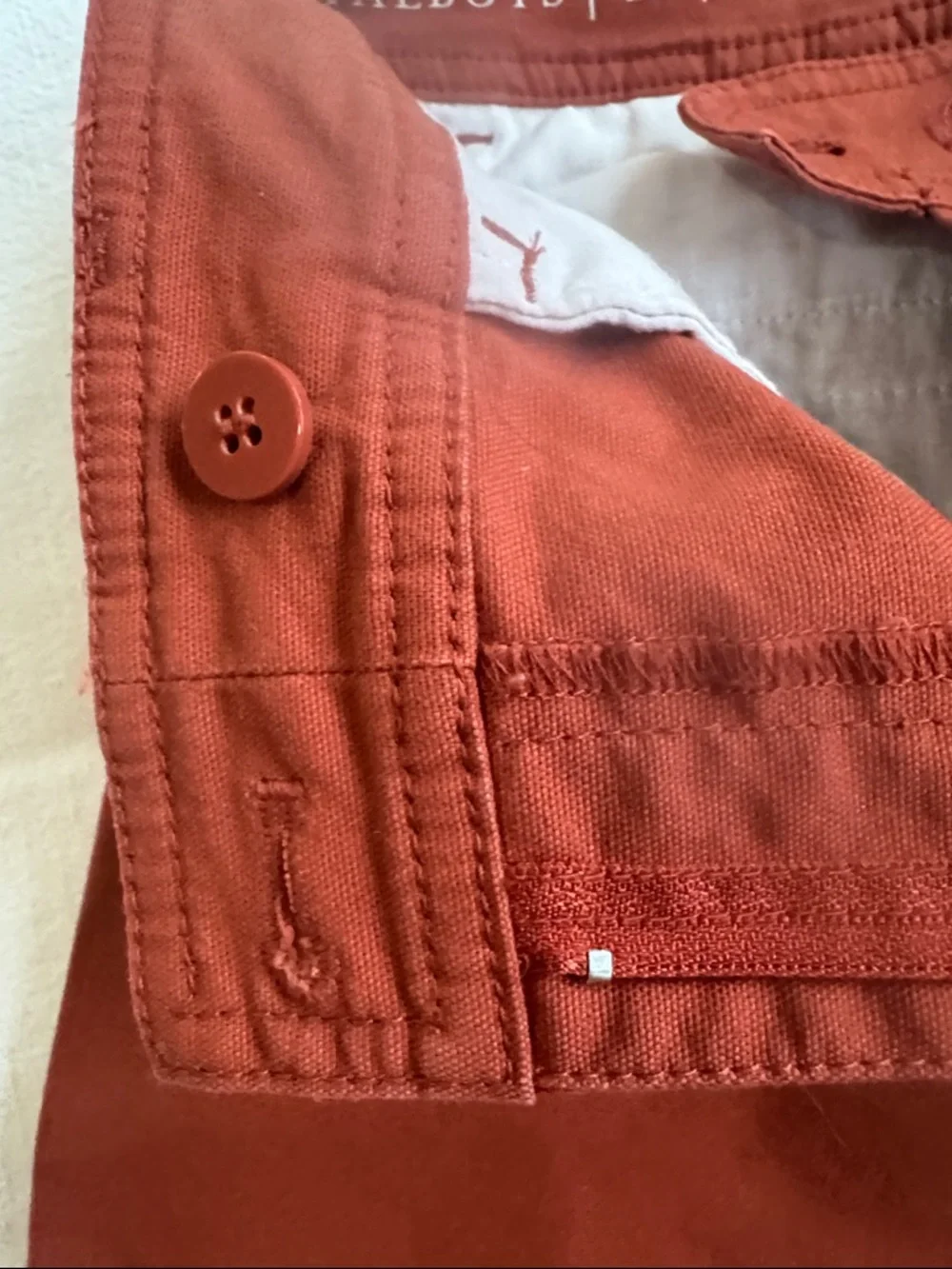 Talbots Rust Wide-Leg Capris - Picture 3 of 7
